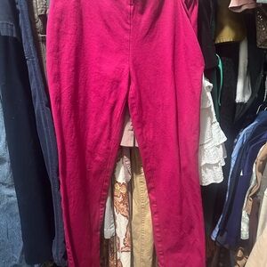 Vibrant Pink Trousers